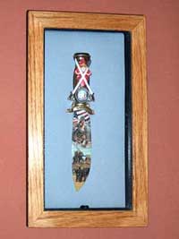 doll display for knives