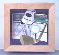 golf shadow box