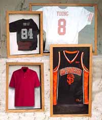 Jersey display cases